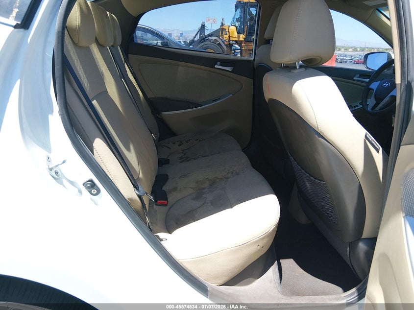 2012 Hyundai Accent VIN KMHCT4AE3CU047358 IAAI salvage auction — NORMAL WEAR, Clear (Nevada), sold $500 on 2026-07-24 (photo 8)
