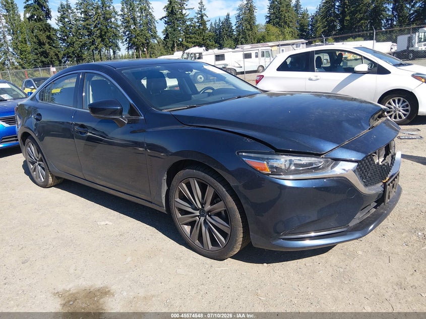 2018 Mazda 6 VIN JM1GL1VM1J1316123 IAAI salvage auction — FRONT END, Bill Of Sale (Washington), sold $725 on 2026-07-29 (photo 1)