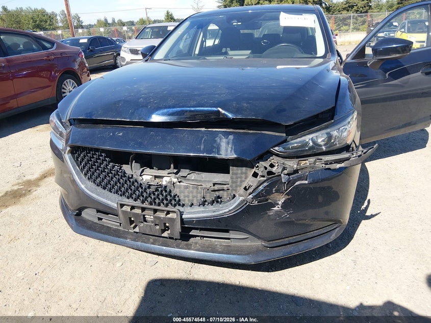 2018 Mazda 6 VIN JM1GL1VM1J1316123 IAAI salvage auction — FRONT END, Bill Of Sale (Washington), sold $725 on 2026-07-29 (photo 6)