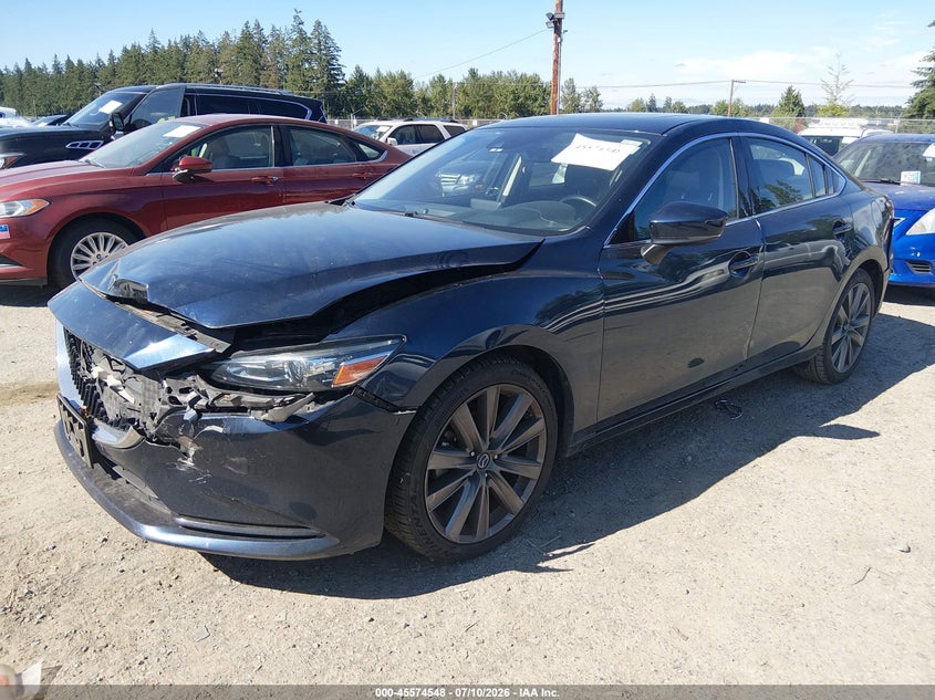 2018 Mazda 6 VIN JM1GL1VM1J1316123 IAAI salvage auction — FRONT END, Bill Of Sale (Washington), sold $725 on 2026-07-29 (photo 2)
