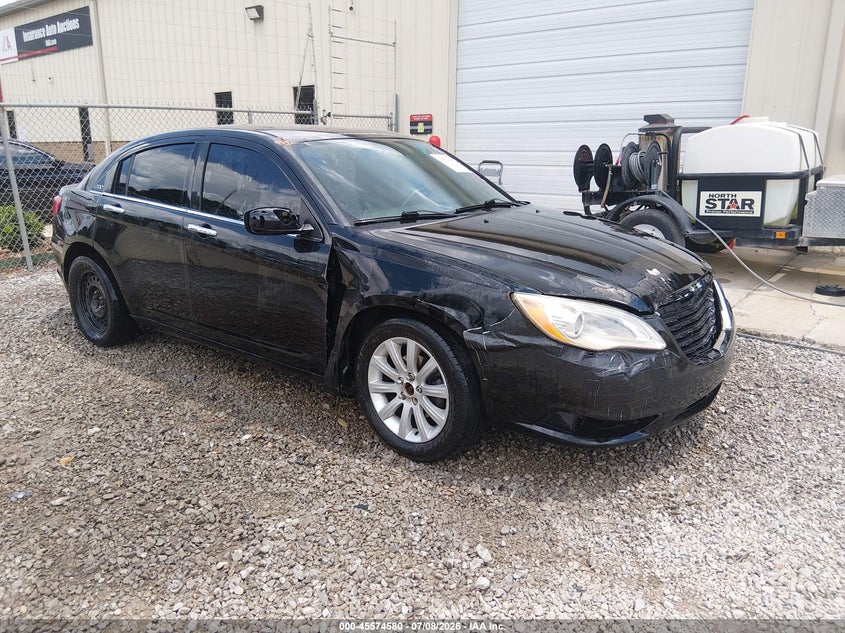 2011 Chrysler 200 VIN 1C3BC2FG9BN596784 IAAI salvage auction — NORMAL WEAR, Clear (Alabama), sold $300 on 2026-07-27 (photo 1)