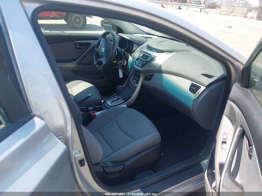 2013 Hyundai Elantra VIN 5NPDH4AE6DH332206 IAAI salvage auction — VANDALISM, Salvage (North Carolina), sold $1,500 on 2026-07-26 (photo 5)