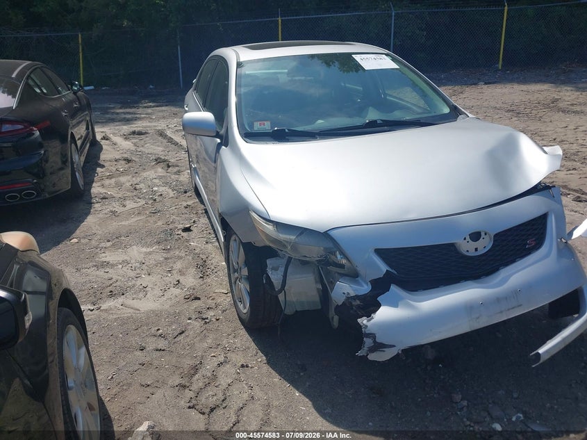 2010 Toyota Corolla VIN 2T1BU4EE4AC526924 IAAI salvage auction — FRONT END, Clear (Massachusetts), sold $1,650 on 2026-07-28 (photo 1)