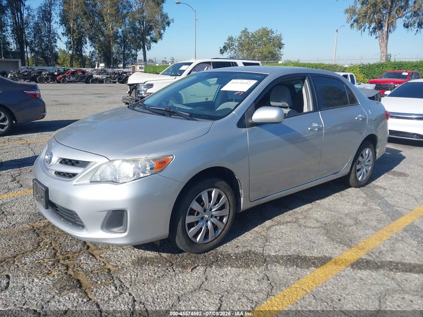 2012 Toyota Corolla VIN JTDBU4EE8C9172415 IAAI salvage auction — REAR END, Salvage (California), sold $1,650 on 2026-07-28 (photo 2)