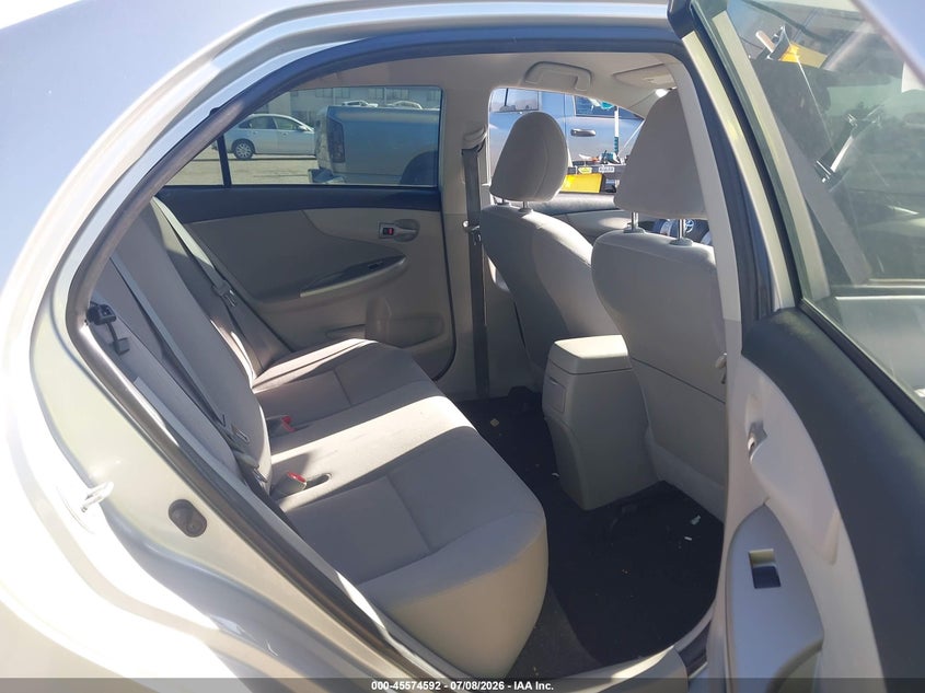 2012 Toyota Corolla VIN JTDBU4EE8C9172415 IAAI salvage auction — REAR END, Salvage (California), sold $1,650 on 2026-07-28 (photo 8)
