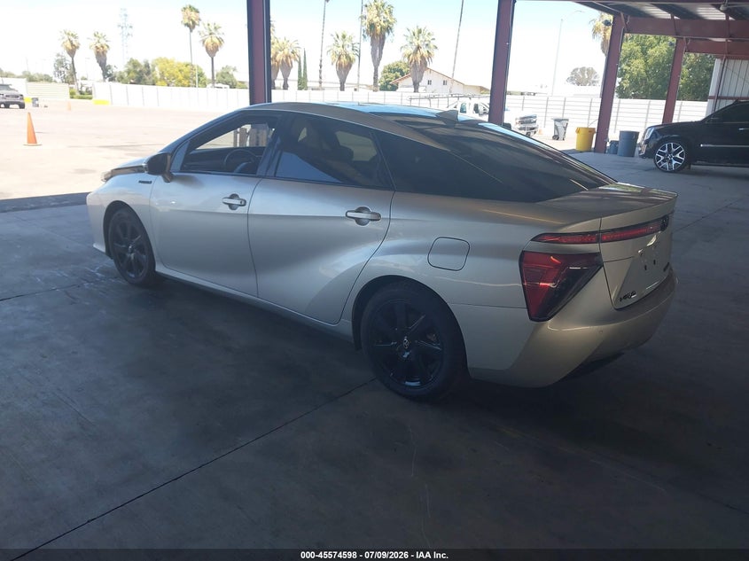 2019 Toyota Mirai VIN JTDBVRBDXKA007369 IAAI salvage auction — NORMAL WEAR, Clear Salvage History (California), sold $550 on 2026-07-21 (photo 3)