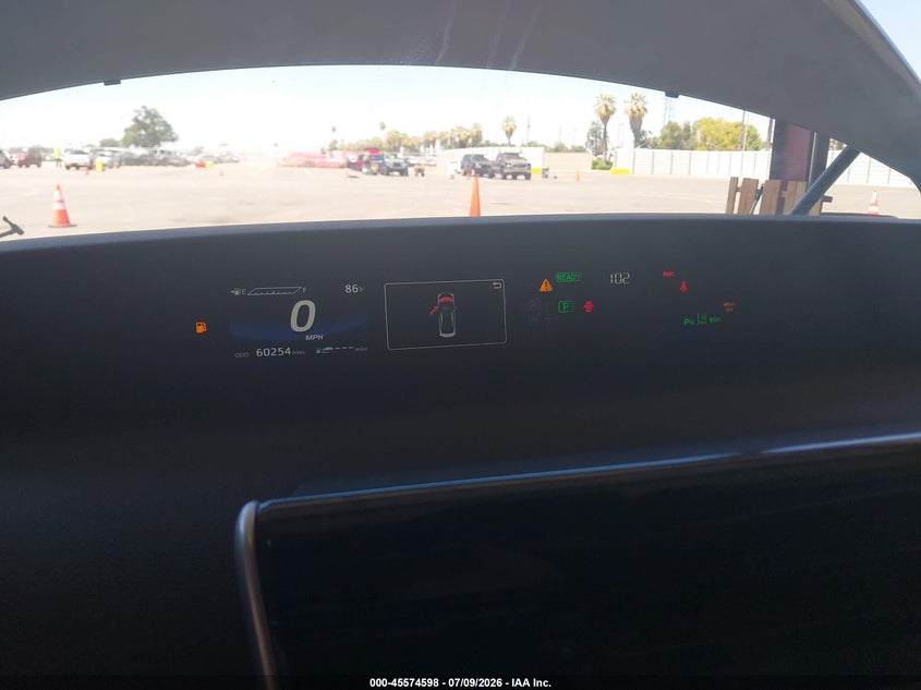 2019 Toyota Mirai VIN JTDBVRBDXKA007369 IAAI salvage auction — NORMAL WEAR, Clear Salvage History (California), sold $550 on 2026-07-21 (photo 7)