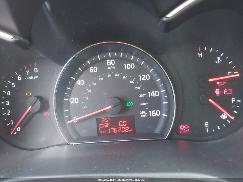 2015 Kia Sorento VIN 5XYKTCA61FG585176 IAAI salvage auction — NORMAL WEAR, Clear (Tennessee), sold $875 on 2026-07-23 (photo 7)