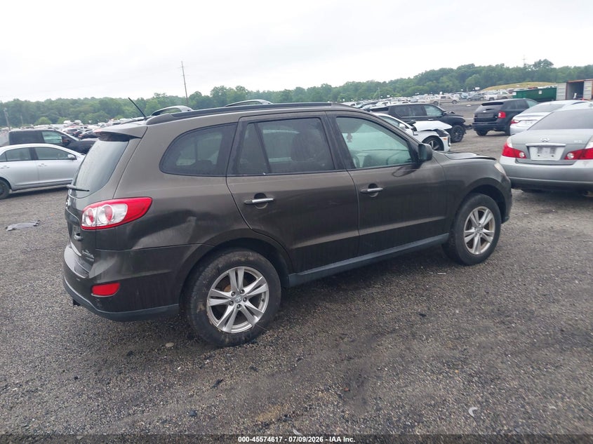 2011 Hyundai Santa fe VIN 5XYZKDAG7BG061914 IAAI salvage auction — NORMAL WEAR, Clear (Delaware), sold $550 on 2026-07-27 (photo 4)