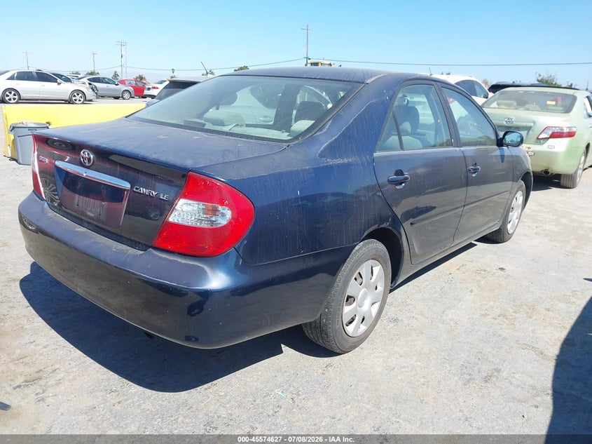 2002 Toyota Camry VIN JTDBE32K120124954 IAAI salvage auction — NORMAL WEAR, Clear - Dealer Only (California), sold $350 on 2026-07-16 (photo 4)