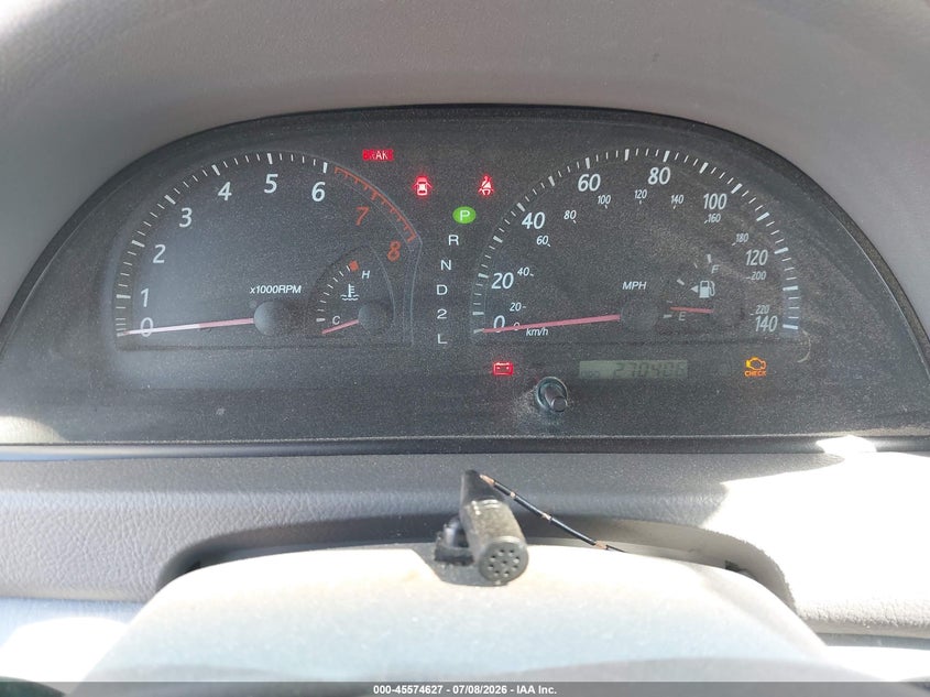 2002 Toyota Camry VIN JTDBE32K120124954 IAAI salvage auction — NORMAL WEAR, Clear - Dealer Only (California), sold $350 on 2026-07-16 (photo 7)