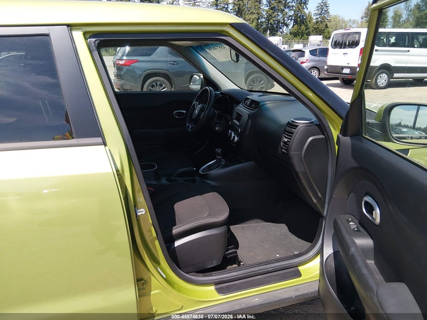 2016 Kia Soul VIN KNDJN2A26G7847172 IAAI salvage auction — NORMAL WEAR, Clear (Washington), sold $750 on 2026-07-29 (photo 5)