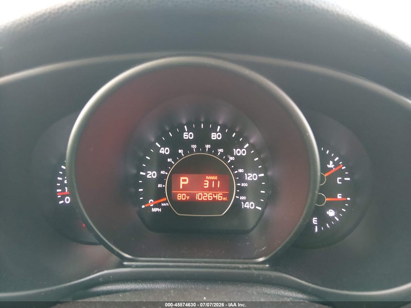 2016 Kia Soul VIN KNDJN2A26G7847172 IAAI salvage auction — NORMAL WEAR, Clear (Washington), sold $750 on 2026-07-29 (photo 7)