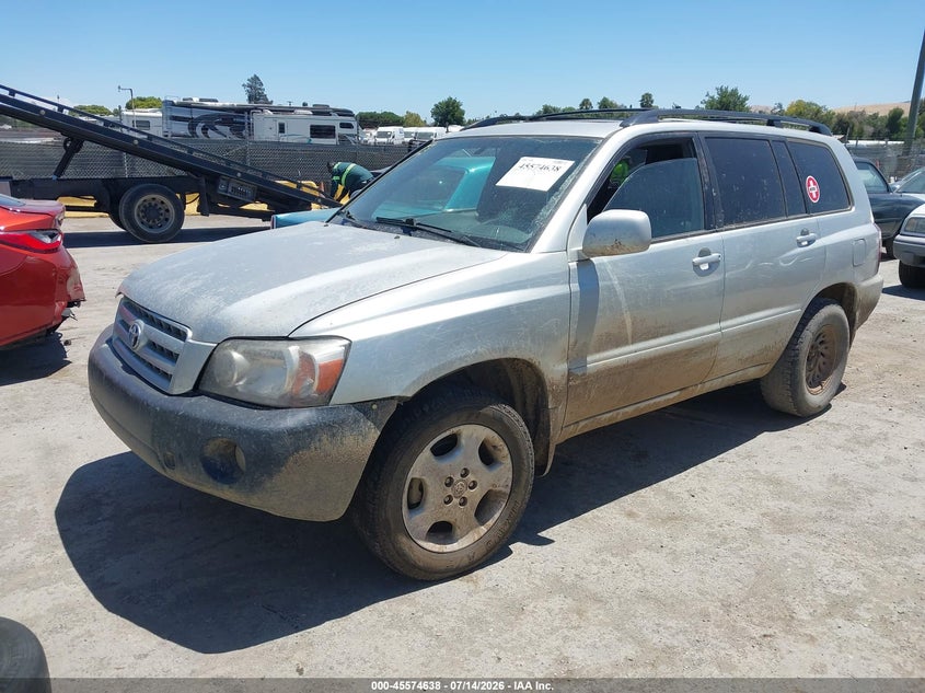 2005 Toyota Highlander VIN JTEEP21A150073143 IAAI salvage auction — NORMAL WEAR, Clear - Dealer Only (California), sold $25 on 2026-07-23 (photo 2)