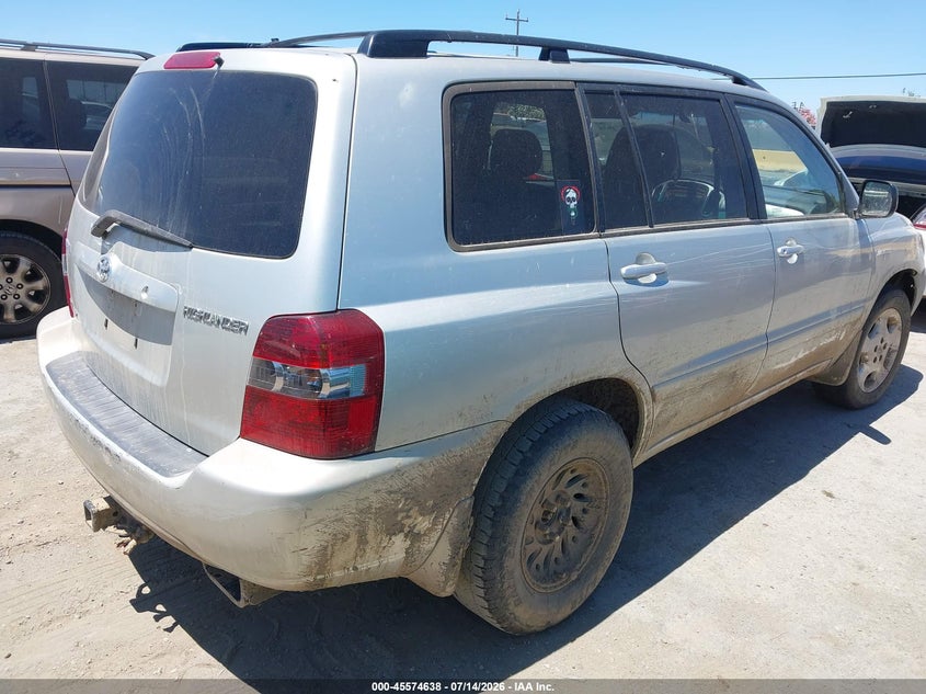 2005 Toyota Highlander VIN JTEEP21A150073143 IAAI salvage auction — NORMAL WEAR, Clear - Dealer Only (California), sold $25 on 2026-07-23 (photo 4)