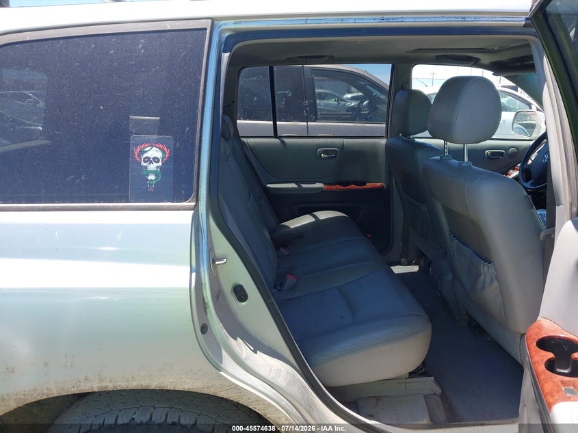 2005 Toyota Highlander VIN JTEEP21A150073143 IAAI salvage auction — NORMAL WEAR, Clear - Dealer Only (California), sold $25 on 2026-07-23 (photo 8)