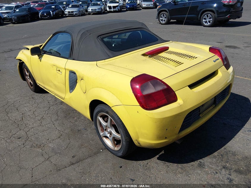 2002 Toyota Mr2 VIN JTDFR320320042888 IAAI salvage auction — NORMAL WEAR, Clear-Dealer Only (Oregon), sold $1,450 on 2026-07-30 (photo 3)