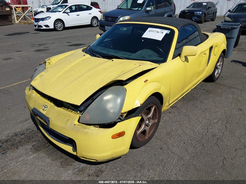 2002 Toyota Mr2 VIN JTDFR320320042888 IAAI salvage auction — NORMAL WEAR, Clear-Dealer Only (Oregon), sold $1,450 on 2026-07-30 (photo 6)