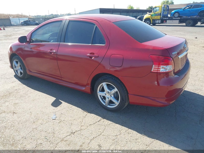 2007 Toyota Yaris VIN JTDBT923X71131789 IAAI salvage auction — NORMAL WEAR, Clear - Dealer Only (California), sold $525 on 2026-07-29 (photo 3)