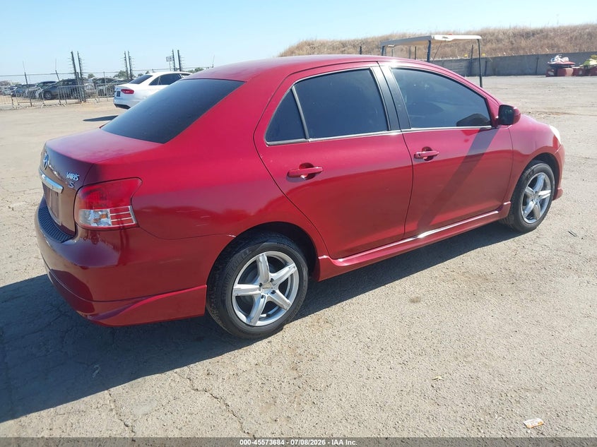 2007 Toyota Yaris VIN JTDBT923X71131789 IAAI salvage auction — NORMAL WEAR, Clear - Dealer Only (California), sold $525 on 2026-07-29 (photo 4)