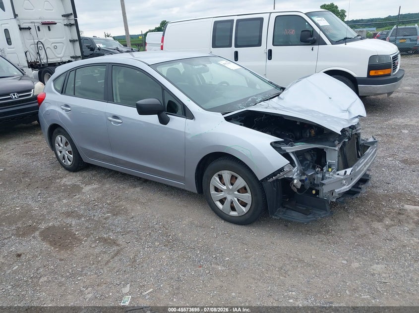 2016 Subaru Impreza VIN JF1GPAA66G8263582 IAAI salvage auction — FRONT END, Salvage Title, sold $325 on 2026-07-22 (photo 1)