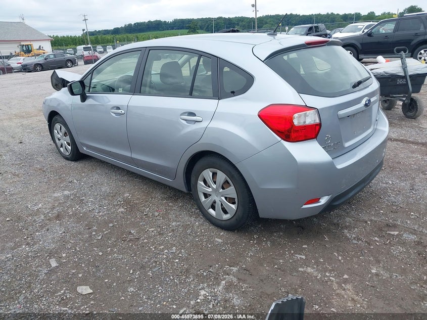 2016 Subaru Impreza VIN JF1GPAA66G8263582 IAAI salvage auction — FRONT END, Salvage Title, sold $325 on 2026-07-22 (photo 3)