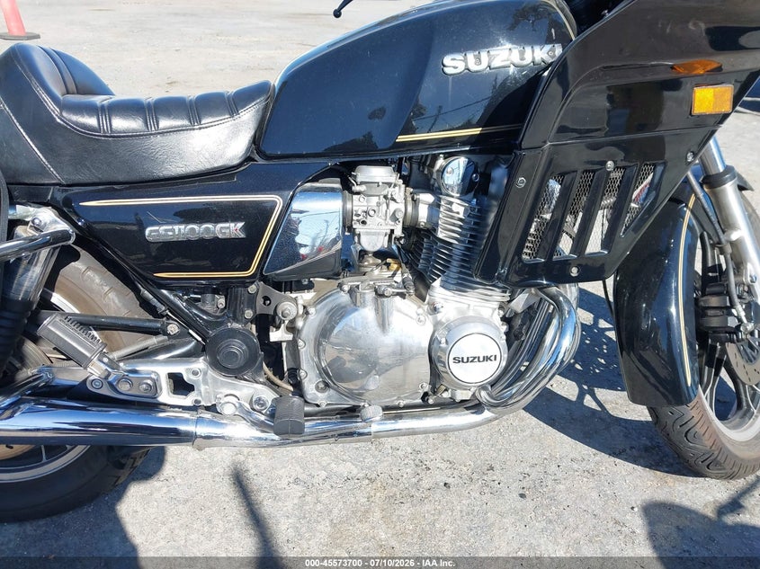 1982 Suzuki Gs1100 VIN JS1GU72G4C2100062 IAAI salvage auction — NORMAL WEAR, Clear - Dealer Only (California), sold $450 on 2026-07-16 (photo 8)