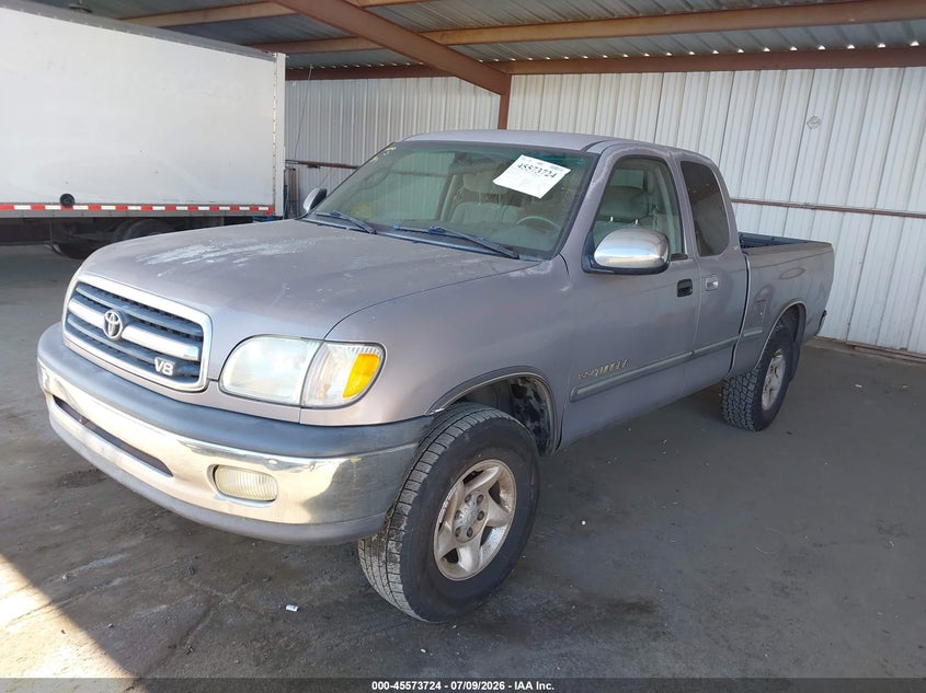 2001 Toyota Tundra VIN 5TBRT34151S173734 IAAI salvage auction — REAR END, Salvage (California), sold $125 on 2026-07-30 (photo 2)