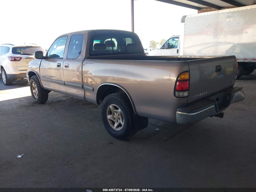 2001 Toyota Tundra VIN 5TBRT34151S173734 IAAI salvage auction — REAR END, Salvage (California), sold $125 on 2026-07-30 (photo 3)