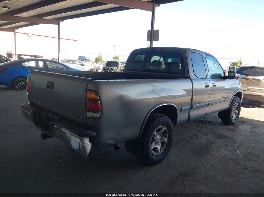 2001 Toyota Tundra VIN 5TBRT34151S173734 IAAI salvage auction — REAR END, Salvage (California), sold $125 on 2026-07-30 (photo 6)
