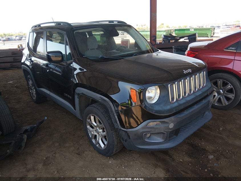 2015 Jeep Renegade VIN ZACCJBBT0FPB67873 IAAI salvage auction — NORMAL WEAR, Clear-Dealer Only (Arizona), sold $2,375 on 2026-07-28 (photo 1)