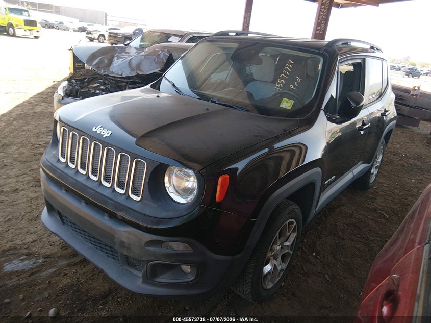 2015 Jeep Renegade VIN ZACCJBBT0FPB67873 IAAI salvage auction — NORMAL WEAR, Clear-Dealer Only (Arizona), sold $2,375 on 2026-07-28 (photo 2)