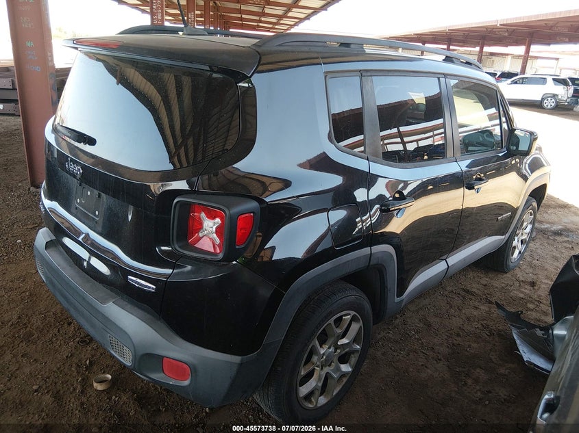 2015 Jeep Renegade VIN ZACCJBBT0FPB67873 IAAI salvage auction — NORMAL WEAR, Clear-Dealer Only (Arizona), sold $2,375 on 2026-07-28 (photo 4)