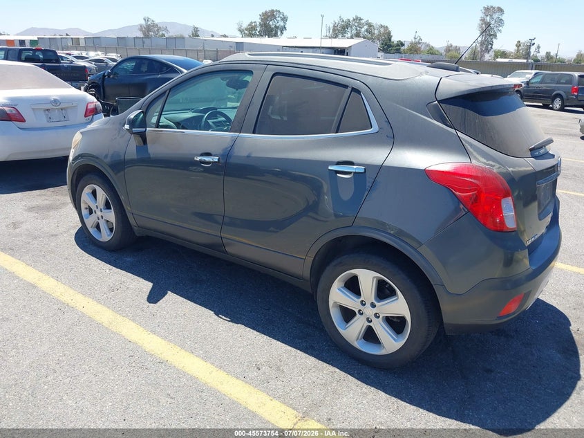 2016 Buick Encore VIN KL4CJASB7GB590639 IAAI salvage auction — NORMAL WEAR, Salvage Title - Dealer (California), sold $825 on 2026-07-28 (photo 3)