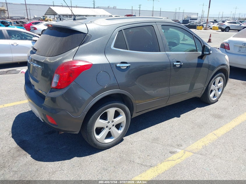 2016 Buick Encore VIN KL4CJASB7GB590639 IAAI salvage auction — NORMAL WEAR, Salvage Title - Dealer (California), sold $825 on 2026-07-28 (photo 4)