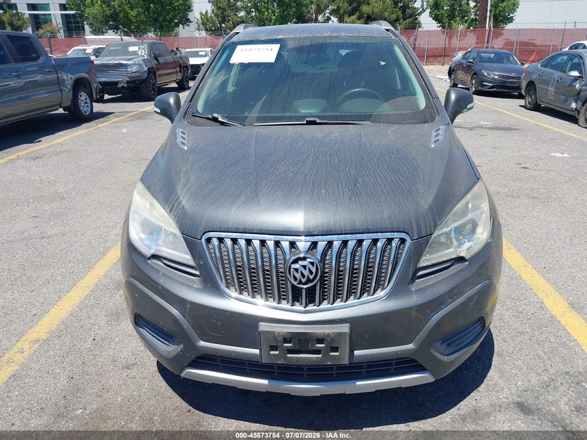 2016 Buick Encore VIN KL4CJASB7GB590639 IAAI salvage auction — NORMAL WEAR, Salvage Title - Dealer (California), sold $825 on 2026-07-28 (photo 6)