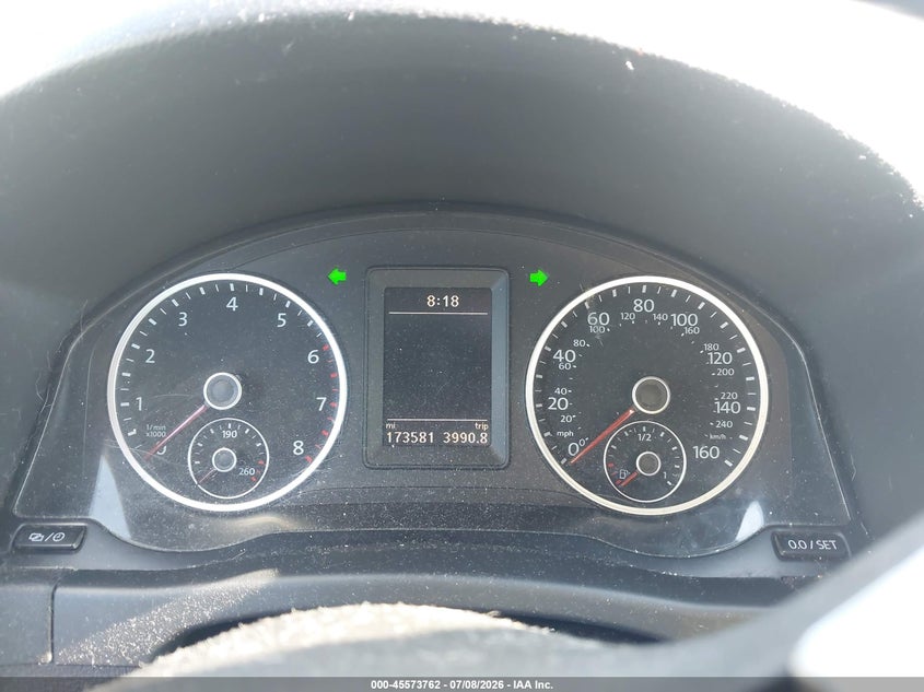 2014 Volkswagen Tiguan VIN WVGBV3AX3EW506218 IAAI salvage auction — NORMAL WEAR, Clear (New York), sold $400 on 2026-07-30 (photo 7)