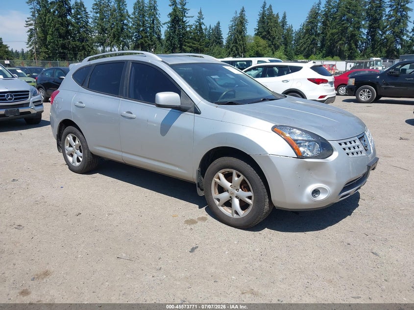 2008 Nissan Rogue VIN JN8AS58V78W114666 IAAI salvage auction — NORMAL WEAR, Clear (Washington), sold $325 on 2026-07-29 (photo 1)