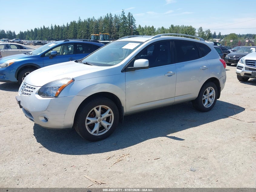 2008 Nissan Rogue VIN JN8AS58V78W114666 IAAI salvage auction — NORMAL WEAR, Clear (Washington), sold $325 on 2026-07-29 (photo 2)