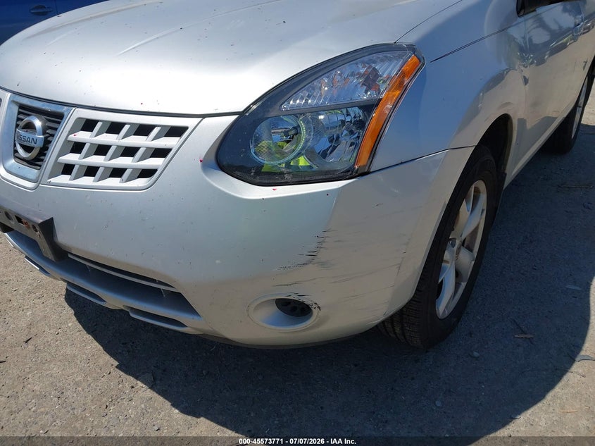 2008 Nissan Rogue VIN JN8AS58V78W114666 IAAI salvage auction — NORMAL WEAR, Clear (Washington), sold $325 on 2026-07-29 (photo 6)