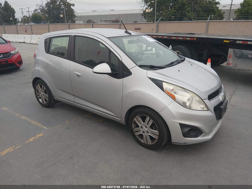 2014 Chevrolet Spark VIN KL8CD6S90EC553097 IAAI salvage auction — NORMAL WEAR, Clear - Dealer Only (California), sold $300 on 2026-08-01 (photo 1)