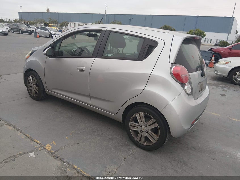 2014 Chevrolet Spark VIN KL8CD6S90EC553097 IAAI salvage auction — NORMAL WEAR, Clear - Dealer Only (California), sold $300 on 2026-08-01 (photo 3)