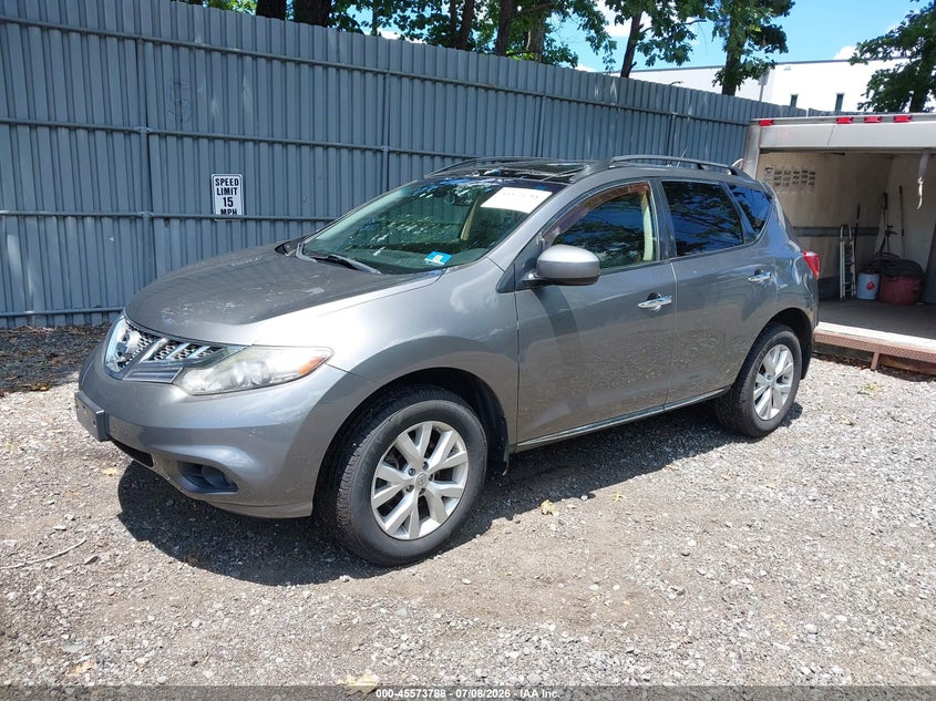 2014 Nissan Murano VIN JN8AZ1MW4EW516658 IAAI salvage auction — NORMAL WEAR, Clear (New Jersey), sold $700 on 2026-07-20 (photo 2)