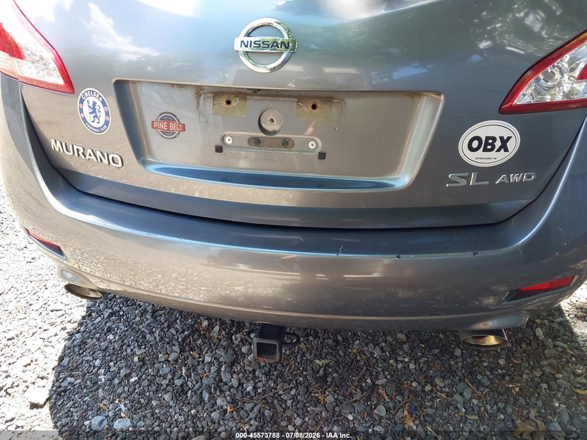 2014 Nissan Murano VIN JN8AZ1MW4EW516658 IAAI salvage auction — NORMAL WEAR, Clear (New Jersey), sold $700 on 2026-07-20 (photo 6)