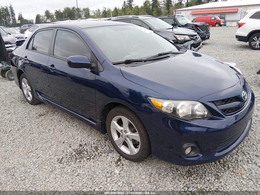 2013 Toyota Corolla VIN 5YFBU4EE5DP117948 IAAI salvage auction — RIGHT REAR, Bill Of Sale (Washington), sold $3,250 on 2026-07-29 (photo 1)