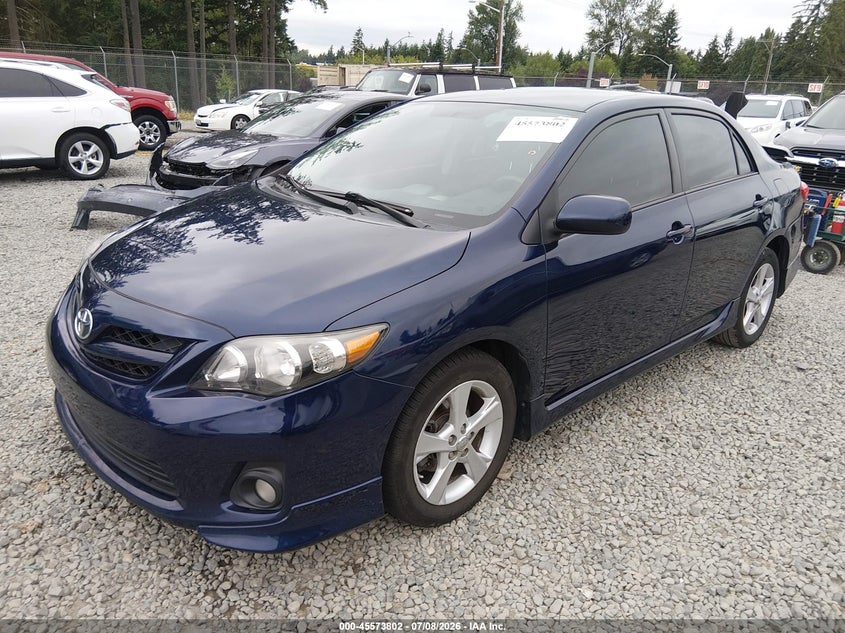 2013 Toyota Corolla VIN 5YFBU4EE5DP117948 IAAI salvage auction — RIGHT REAR, Bill Of Sale (Washington), sold $3,250 on 2026-07-29 (photo 2)