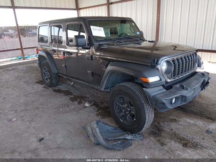 2024 Jeep Wrangler / VIN 1C4PJXDN1RW353710 — IAAI salvage auction photo