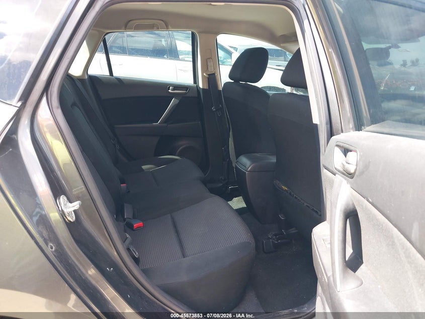 2012 Mazda 3 VIN JM1BL1L86C1657682 IAAI salvage auction — SIDE, Original (Texas), sold $1,450 on 2026-08-27 (photo 8)