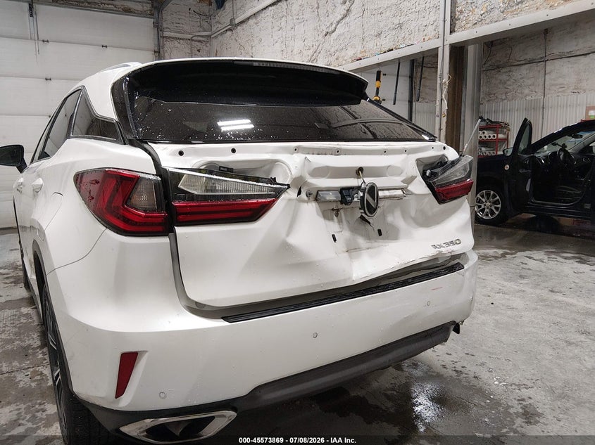 2017 Lexus Rx VIN 2T2BZMCA2HC067724 IAAI salvage auction — REAR END, Bill Of Sale (Alaska), sold $10,900 on 2026-07-31 (photo 6)