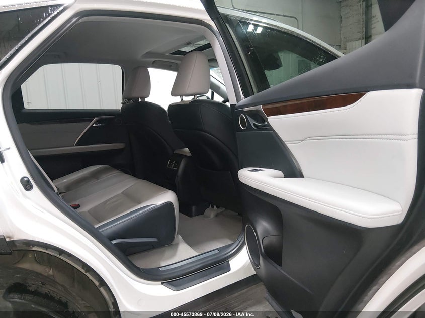 2017 Lexus Rx VIN 2T2BZMCA2HC067724 IAAI salvage auction — REAR END, Bill Of Sale (Alaska), sold $10,900 on 2026-07-31 (photo 8)